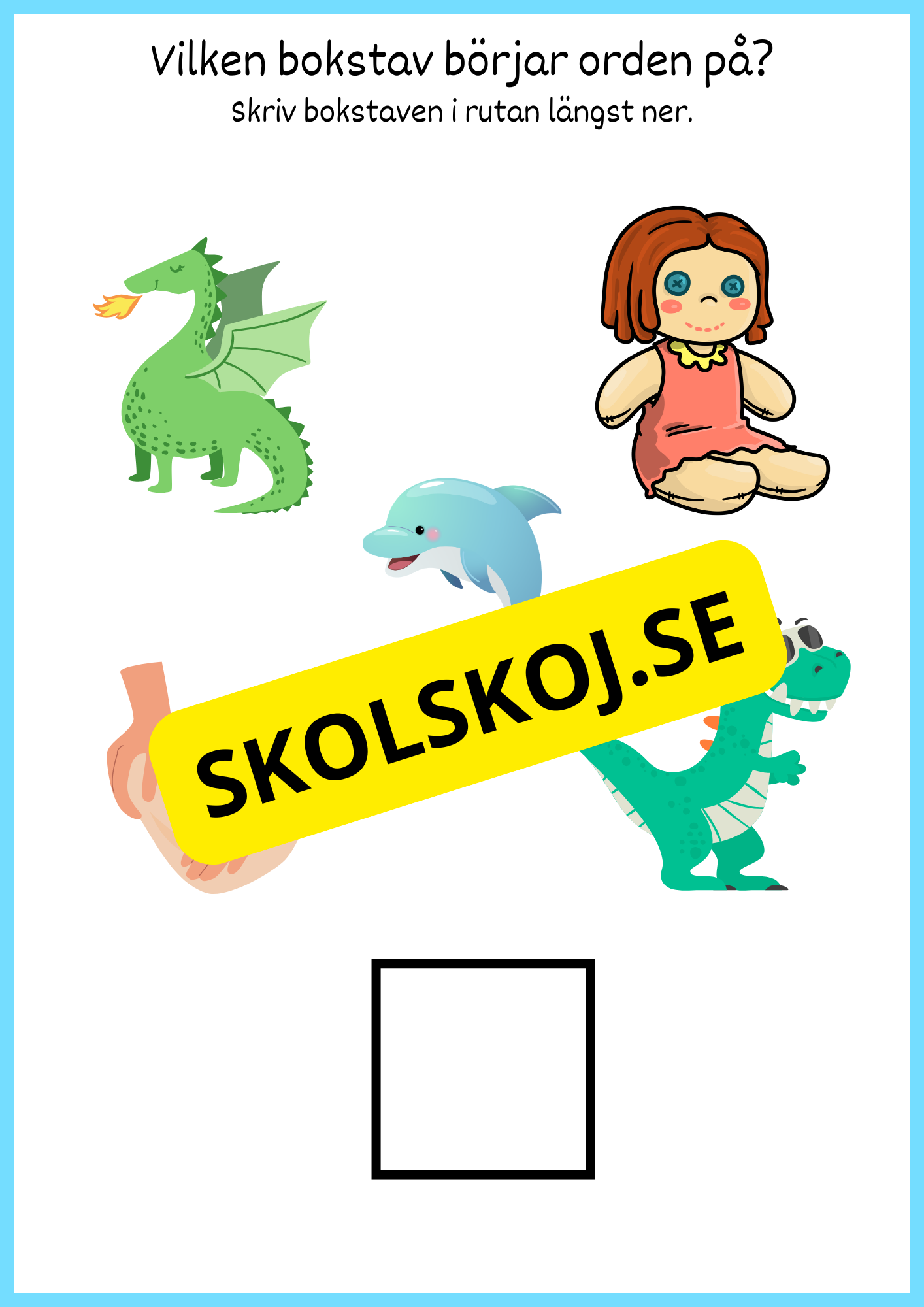 Jag lär mig skriva