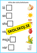 Jag lär mig skriva