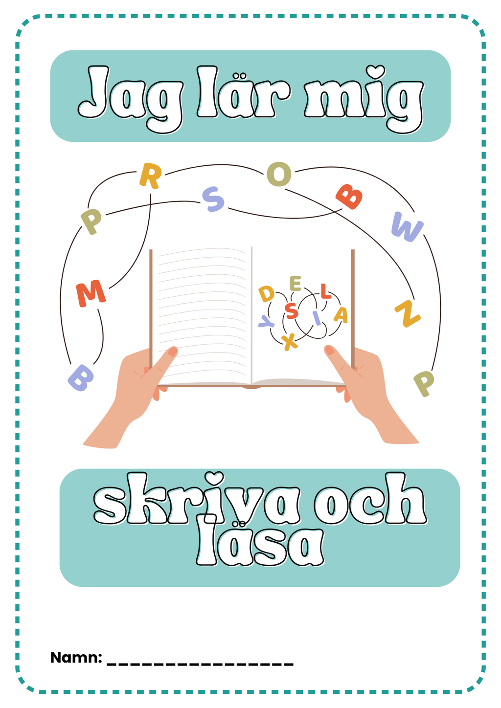 Jag lär mig skriva och läsa