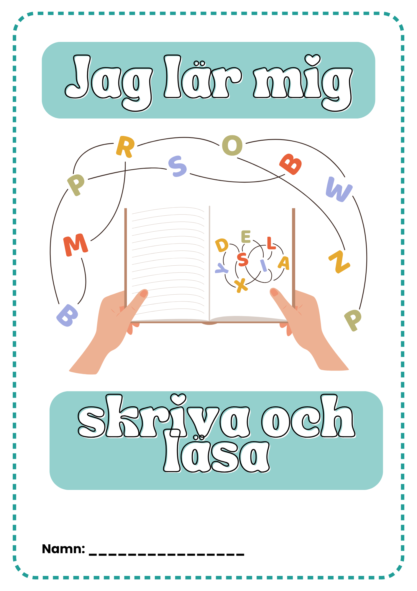 Jag lär mig skriva och läsa
