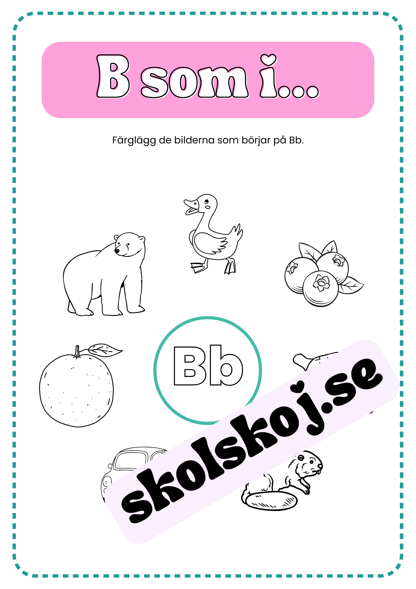 Jag lär mig skriva och läsa