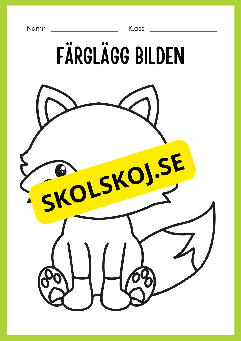 Jag lär mig skriva - Tema djur (33 sidor)