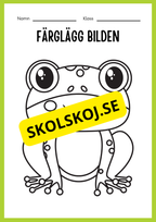 Jag lär mig skriva - Tema djur (33 sidor)
