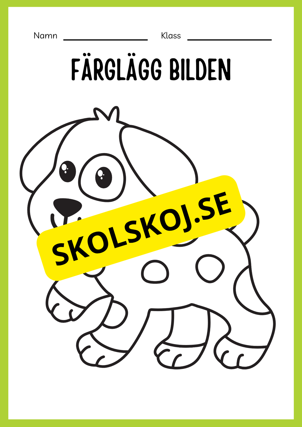 Jag lär mig skriva - Tema djur (33 sidor)