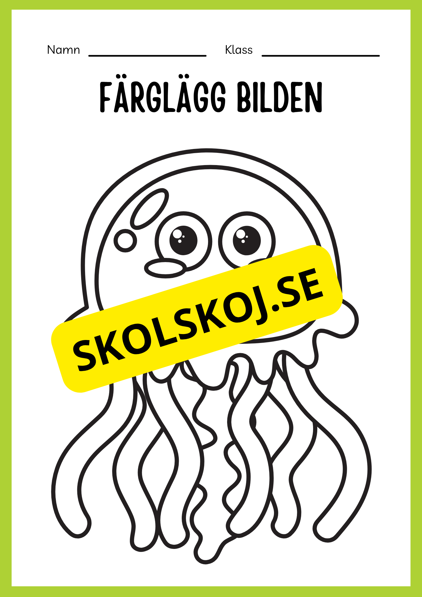Jag lär mig skriva - Tema djur (33 sidor)