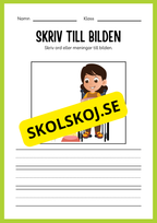 Jag lär mig skriva - Tema djur (33 sidor)