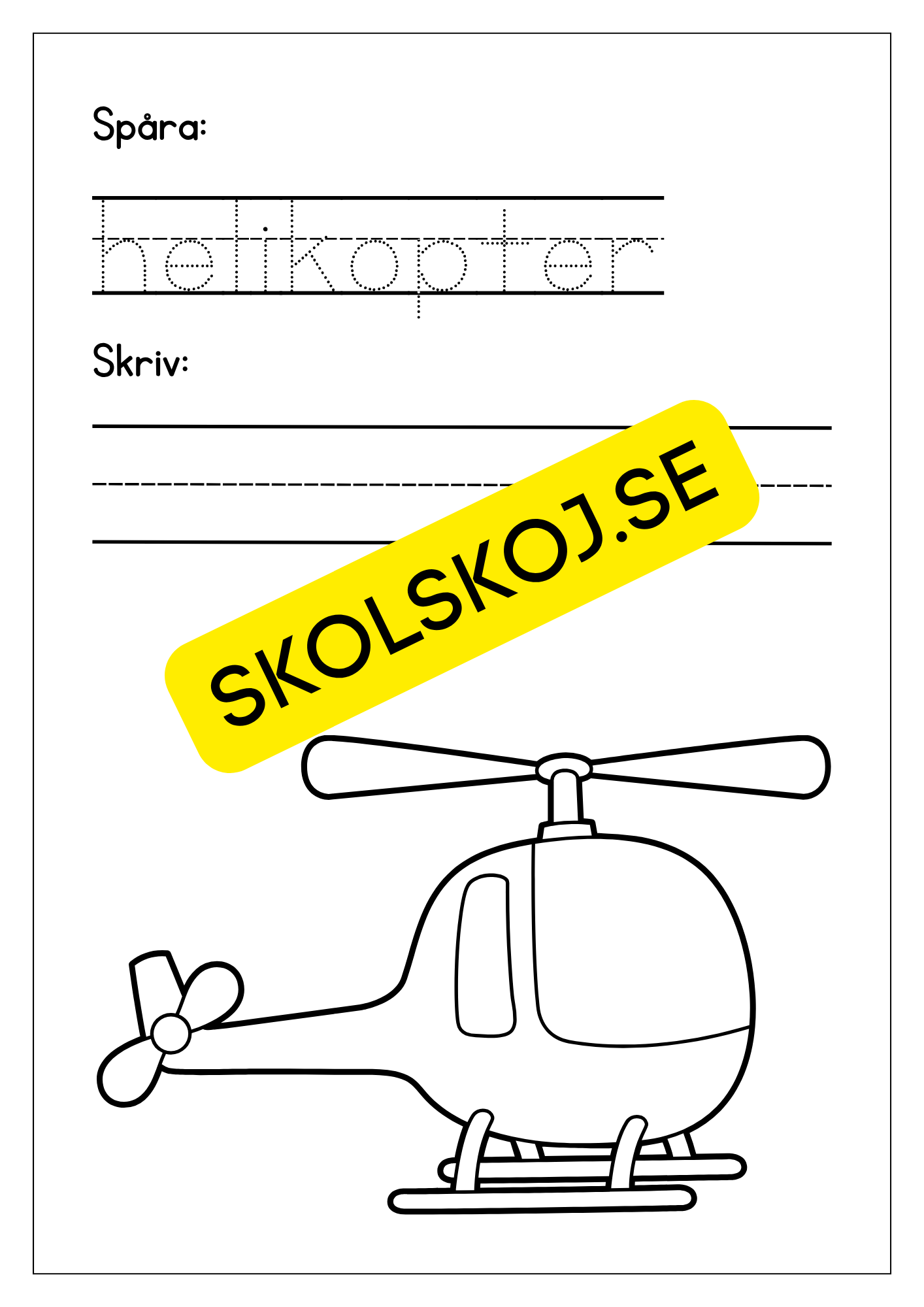 Jag lar mig skriva tema fordon