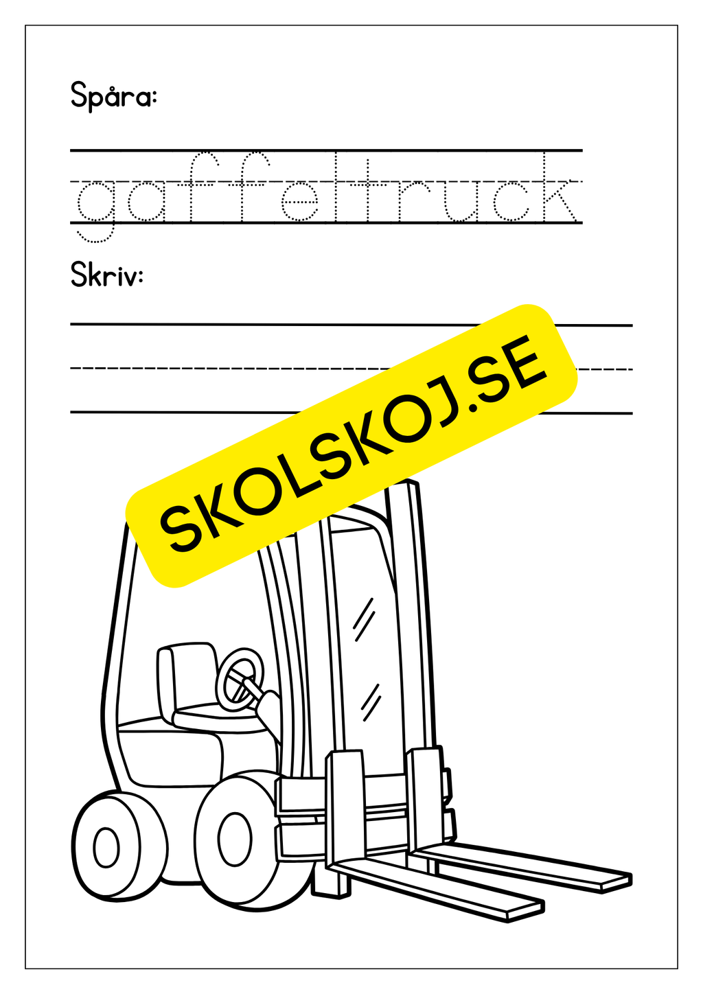 Jag lar mig skriva tema fordon