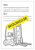 Jag lar mig skriva tema fordon