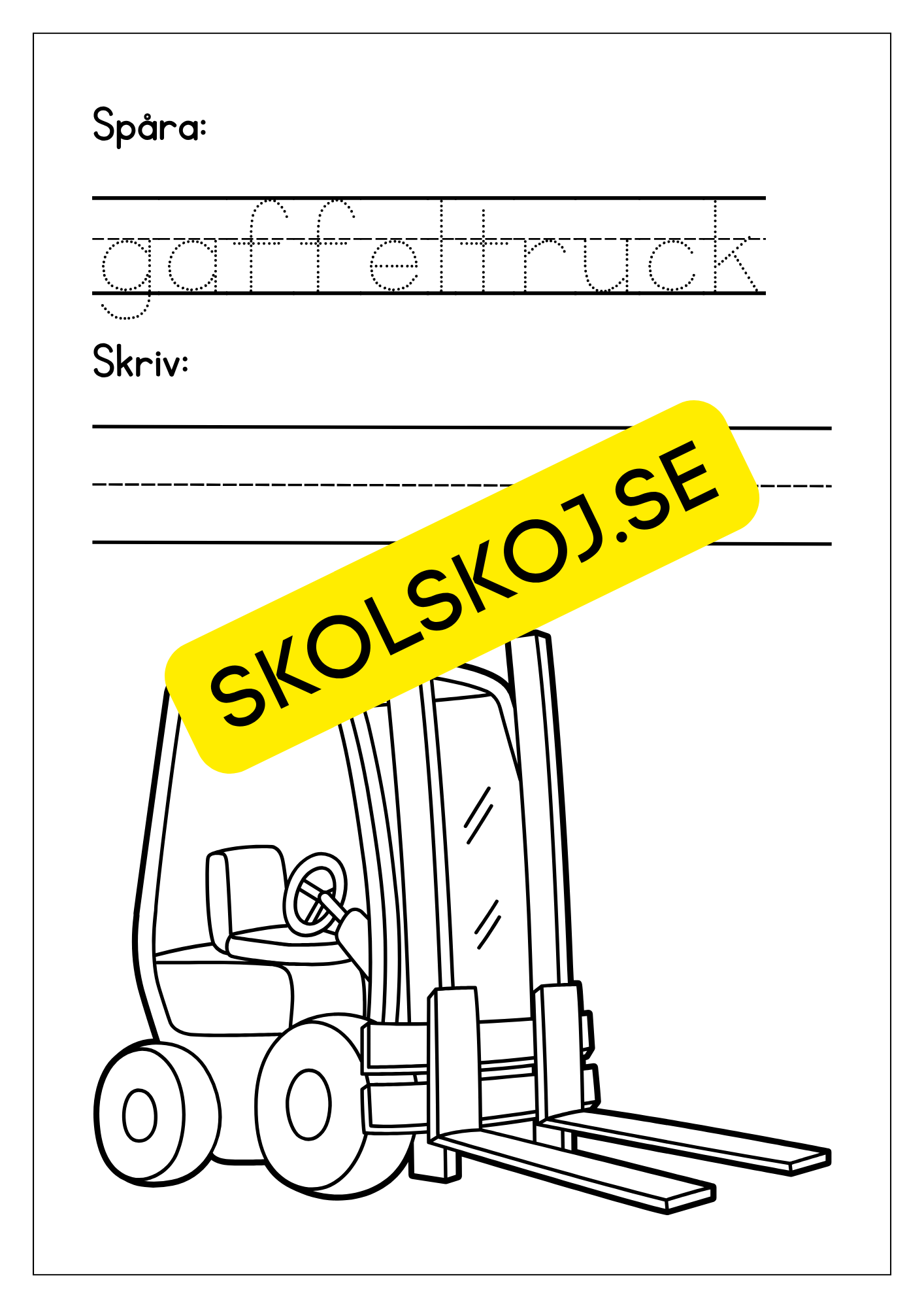Jag lar mig skriva tema fordon