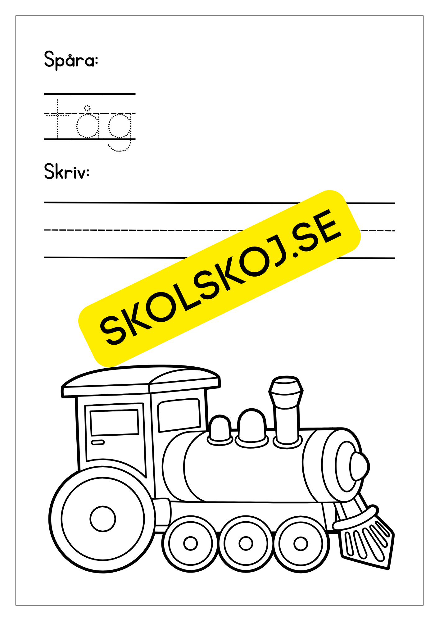 Jag lar mig skriva tema fordon