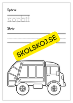 Jag lar mig skriva tema fordon
