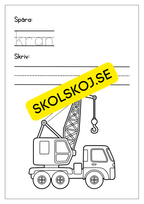 Jag lar mig skriva tema fordon