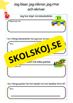 Jag läser, jag räknar, jag ritar och skriver