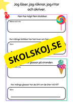 Jag läser, jag räknar, jag ritar och skriver