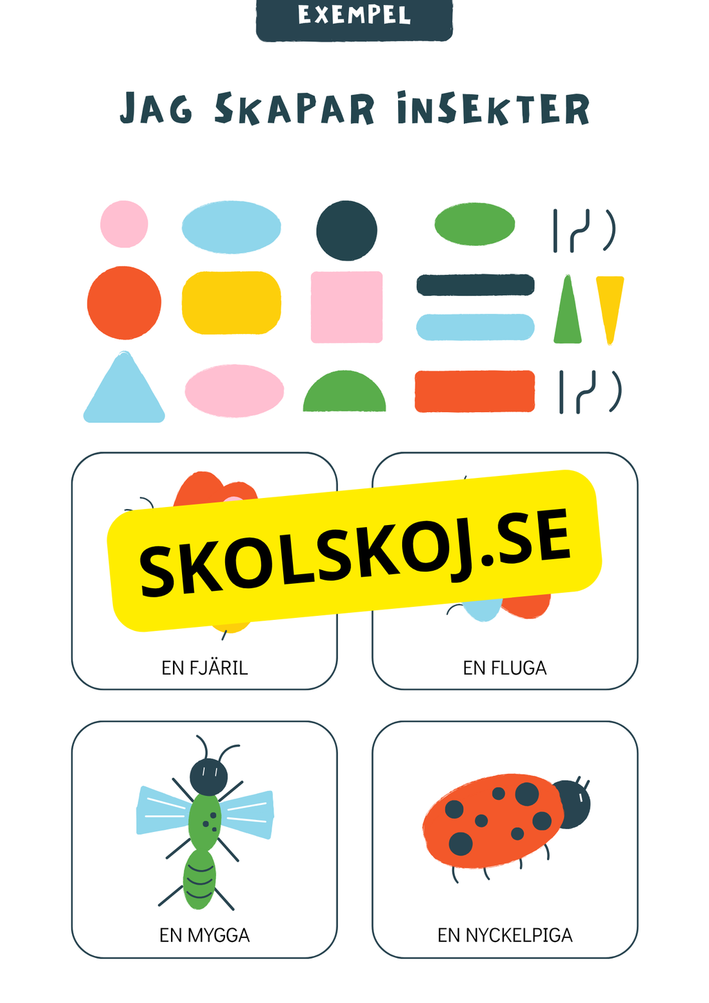 Jag skapar insekter - Geometri