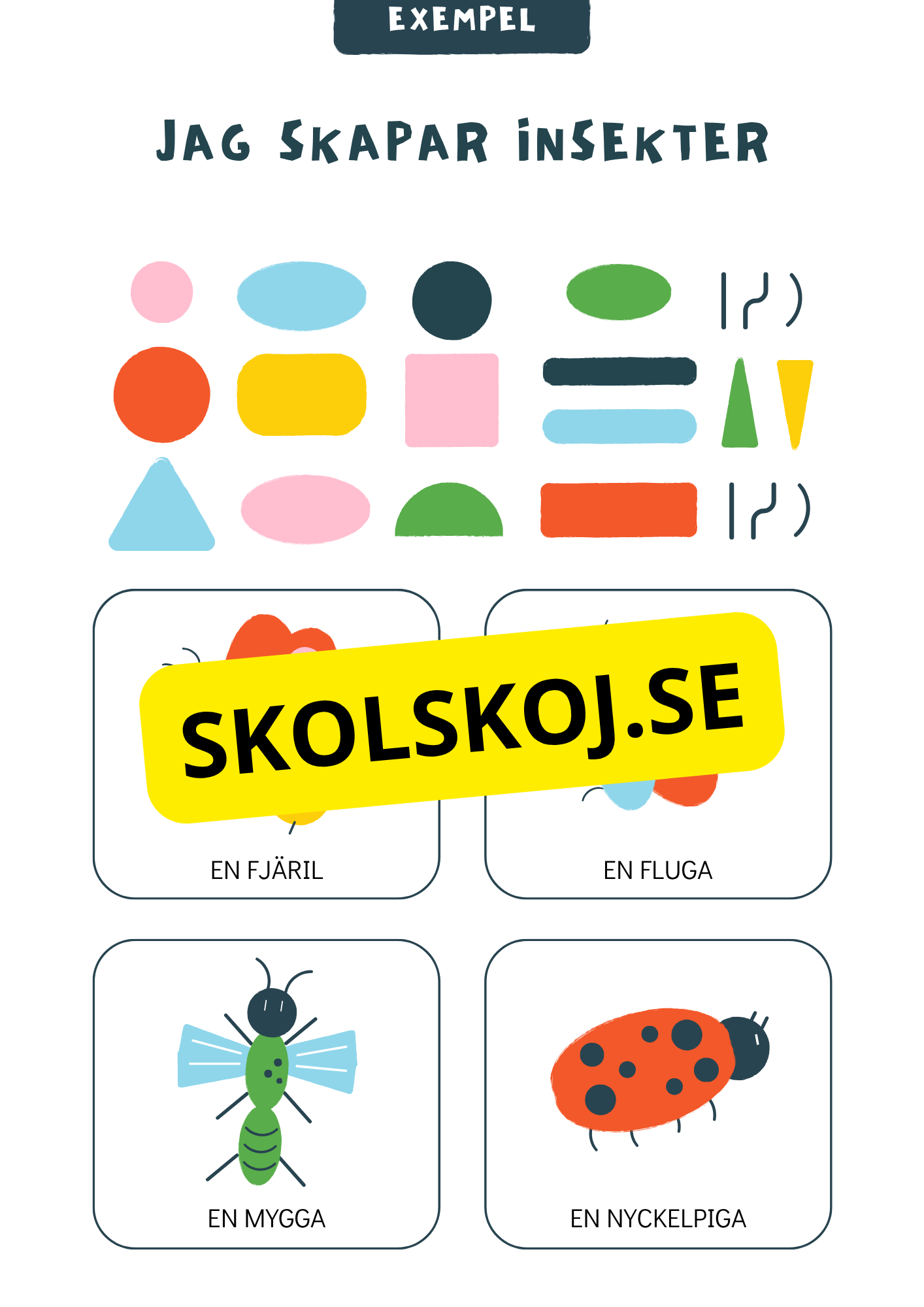 Jag skapar insekter - Geometri