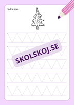 Jag tränar på att spåra linjer- Häfte