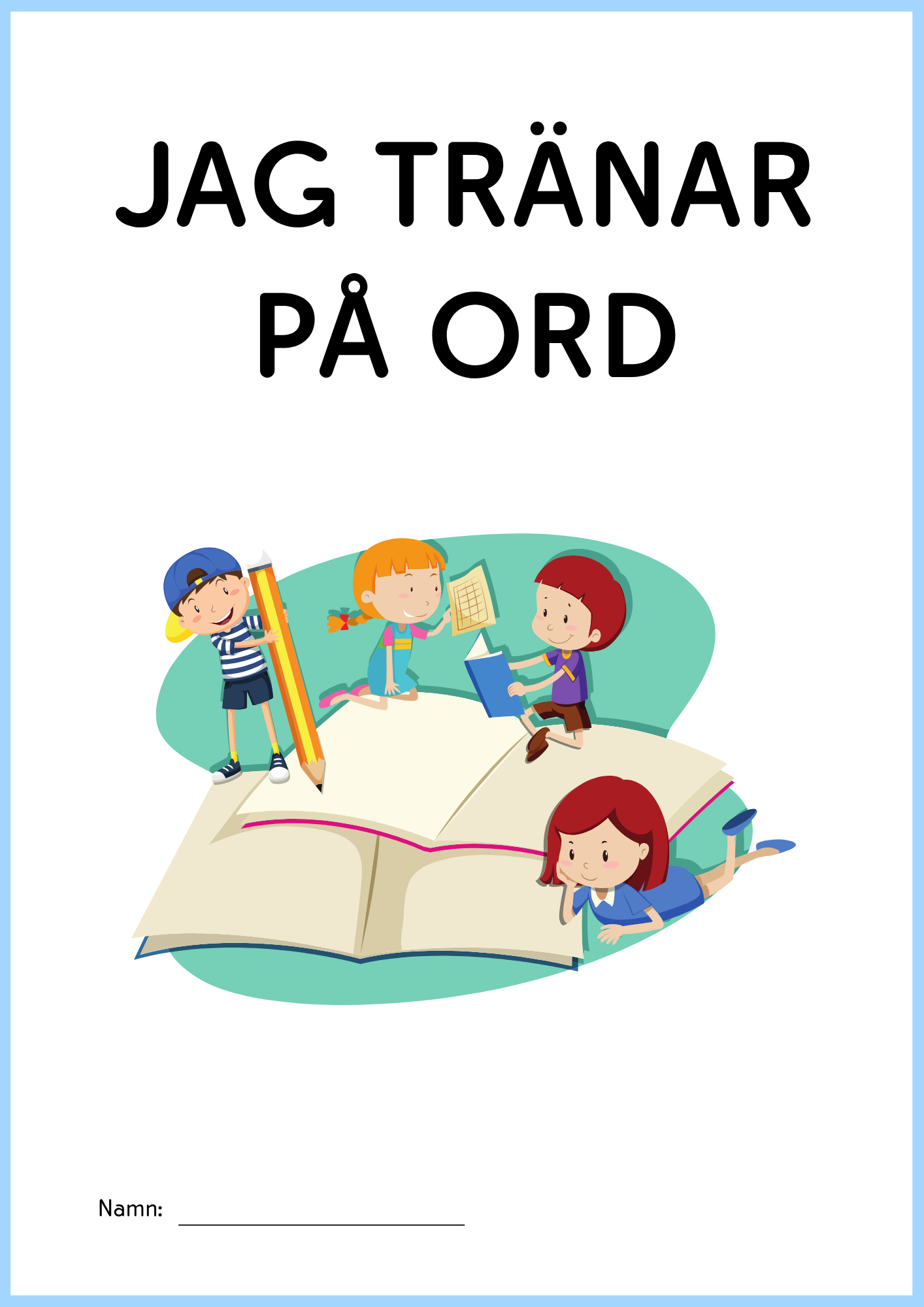 Jag tränar på ord