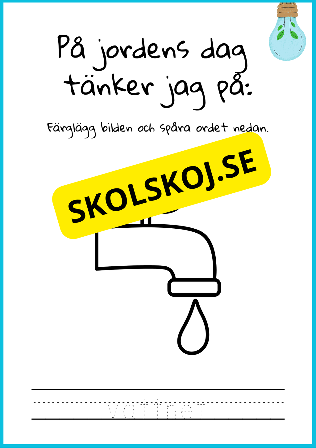 Jordens dag - Aktivitetsbok