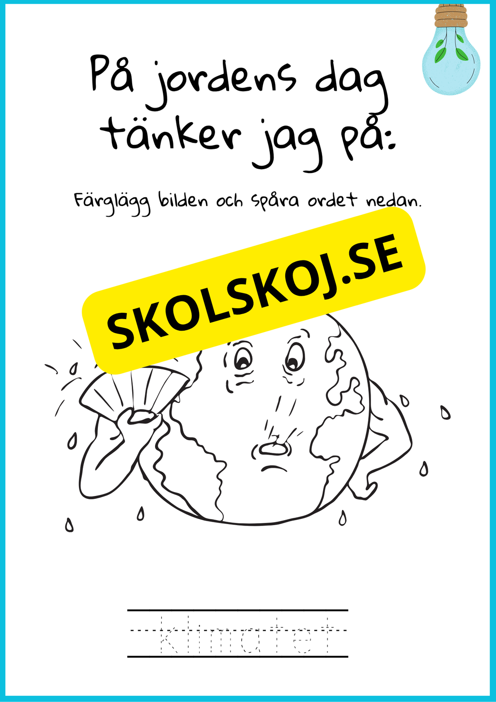 Jordens dag - Aktivitetsbok