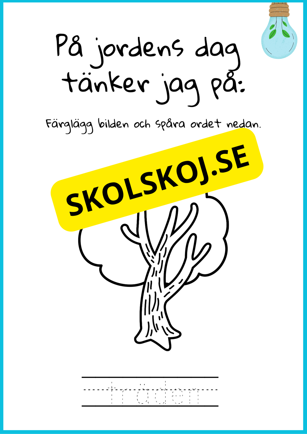Jordens dag - Aktivitetsbok