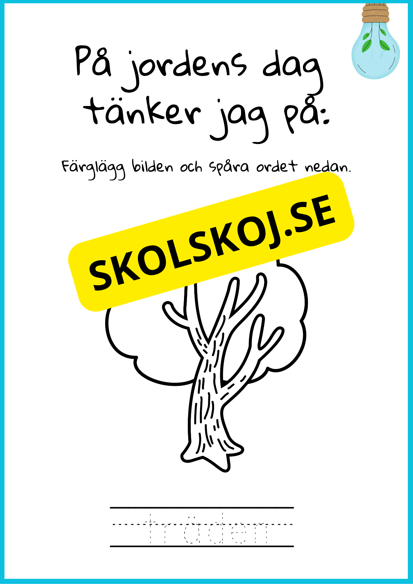 Jordens dag - Aktivitetsbok