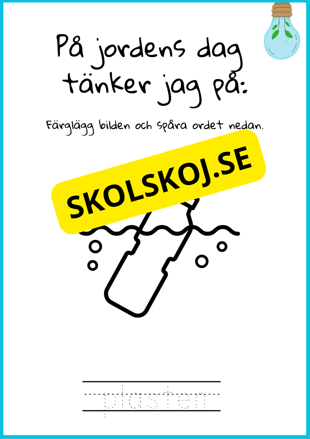 Jordens dag - Aktivitetsbok
