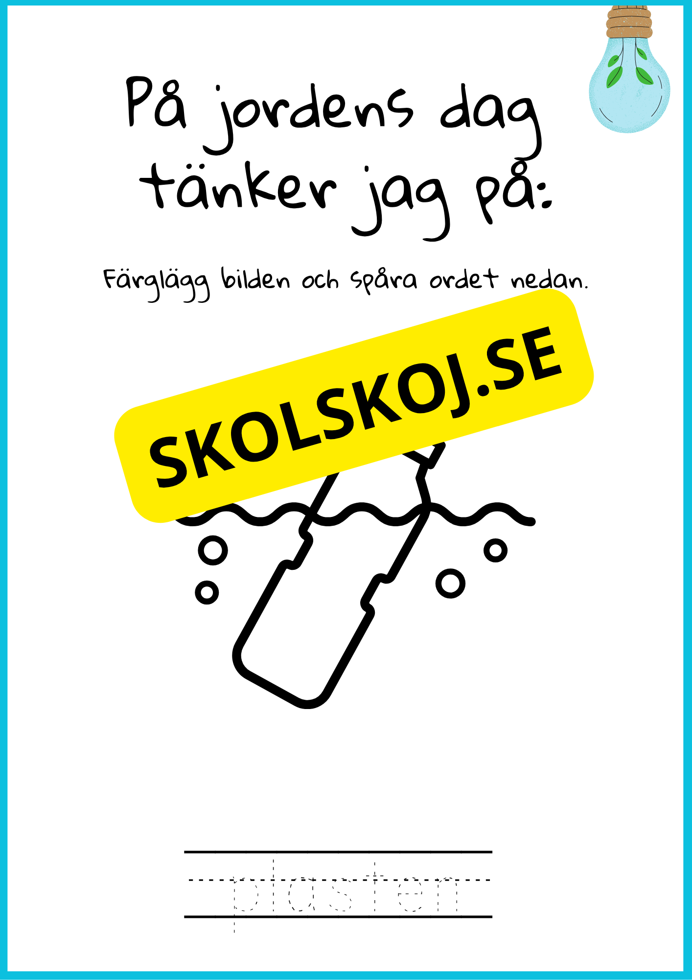 Jordens dag - Aktivitetsbok