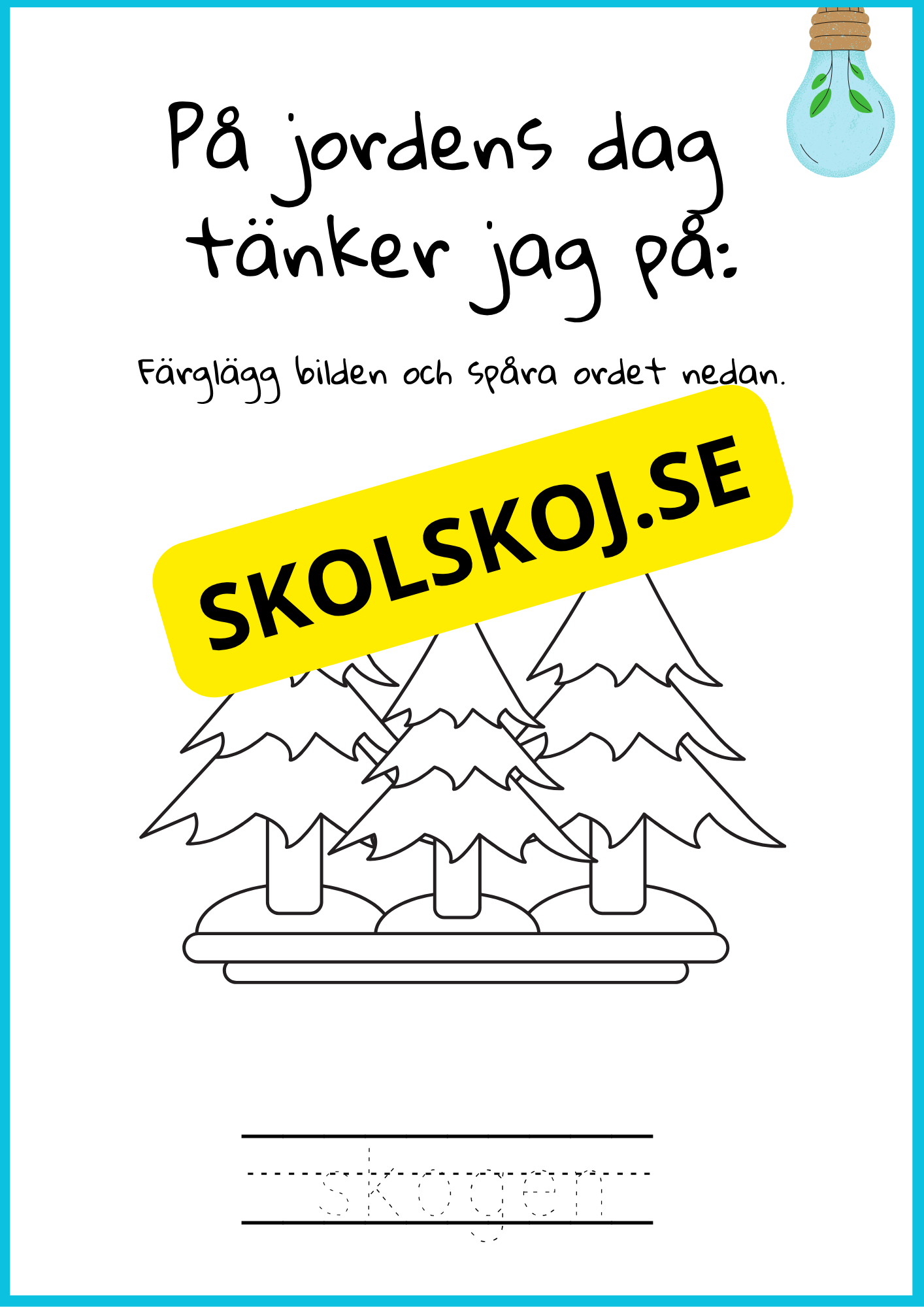 Jordens dag - Aktivitetsbok