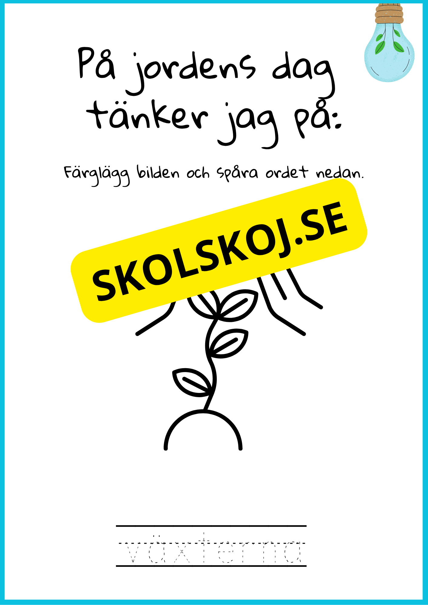 Jordens dag - Aktivitetsbok