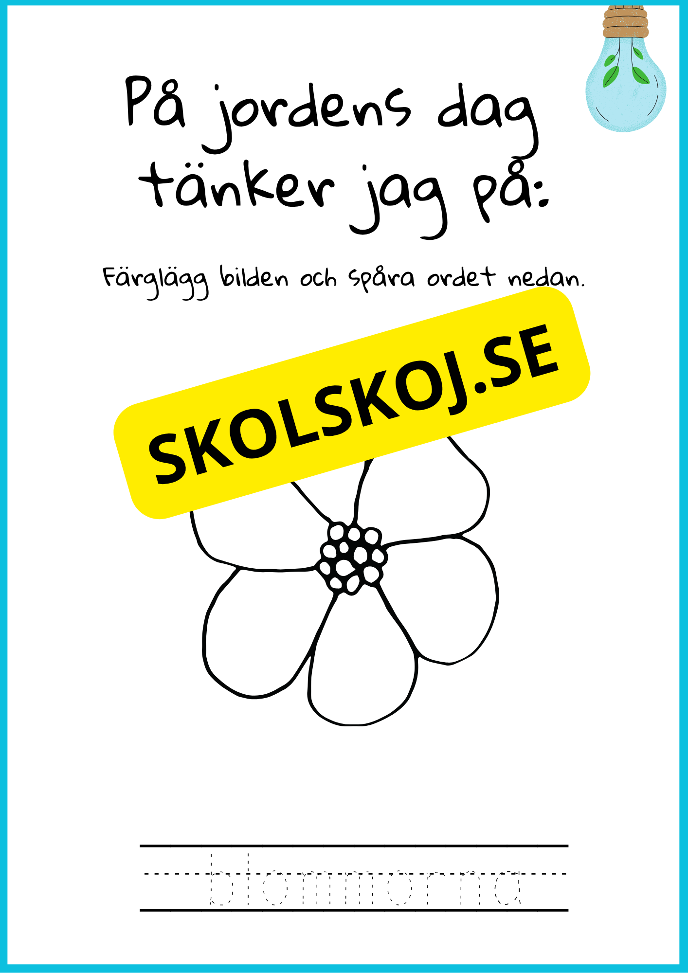 Jordens dag - Aktivitetsbok