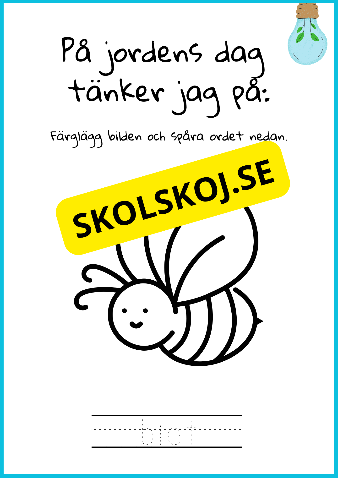 Jordens dag - Aktivitetsbok