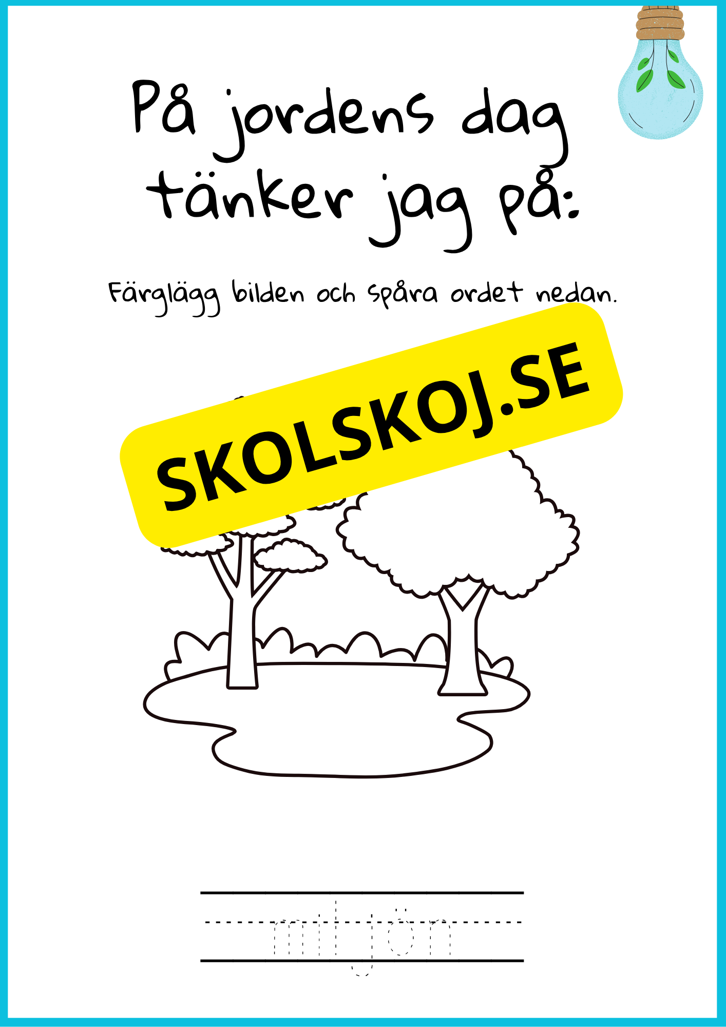 Jordens dag - Aktivitetsbok