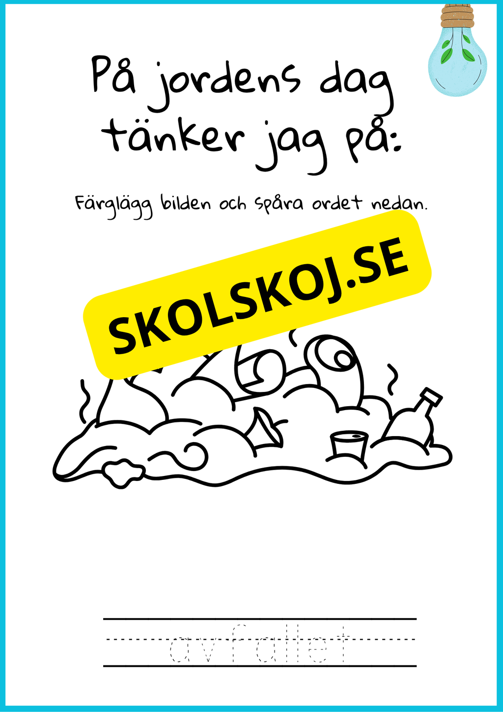 Jordens dag - Aktivitetsbok
