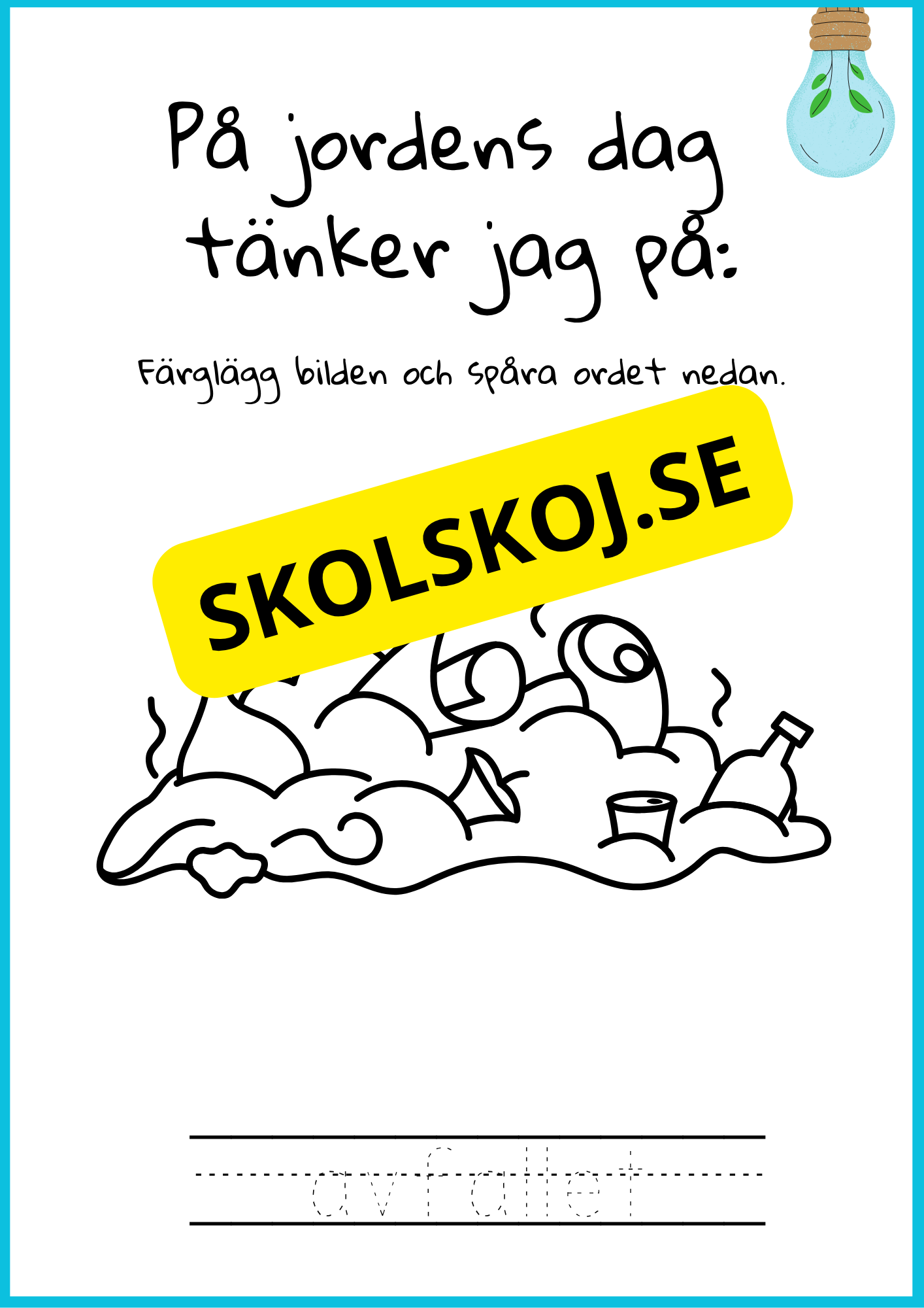 Jordens dag - Aktivitetsbok
