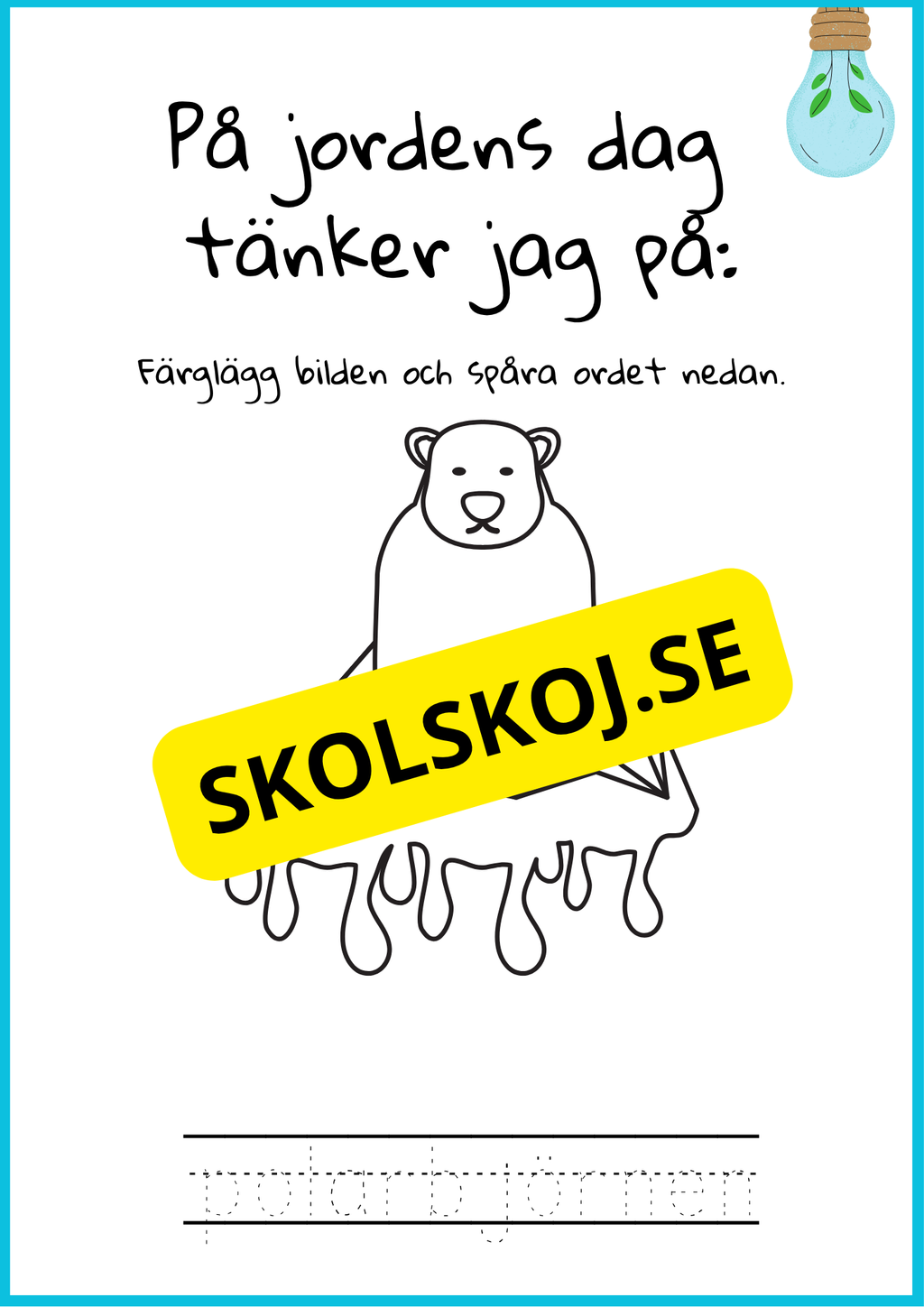 Jordens dag - Aktivitetsbok
