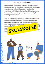 Judendomen - Tro, historia och traditioner