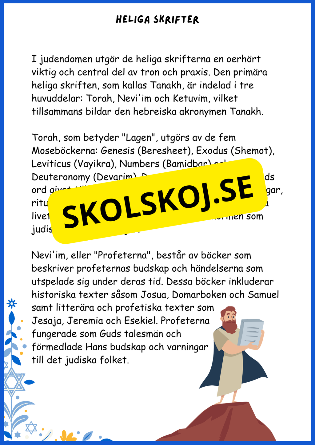 Judendomen - Tro, historia och traditioner