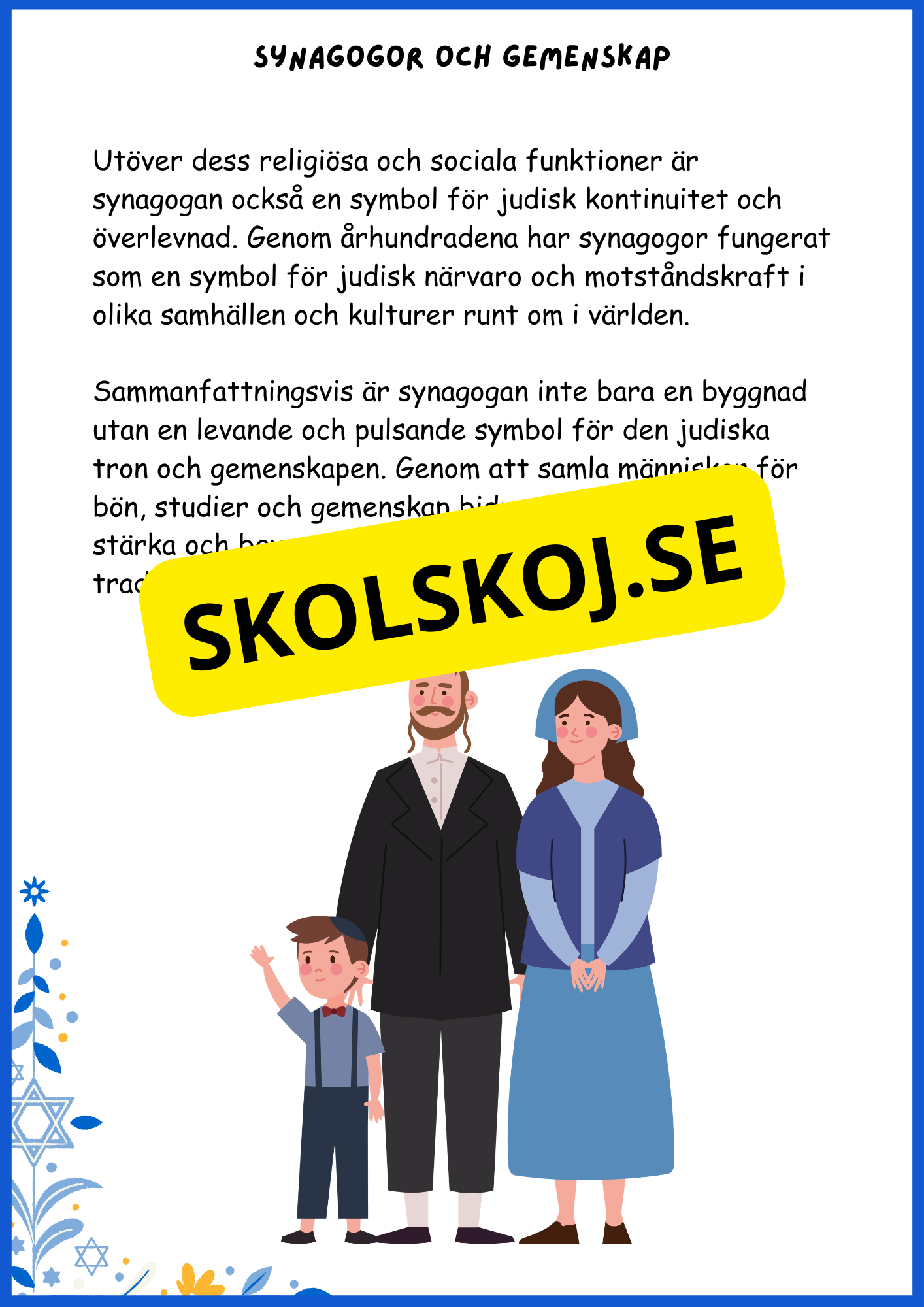 Judendomen - Tro, historia och traditioner