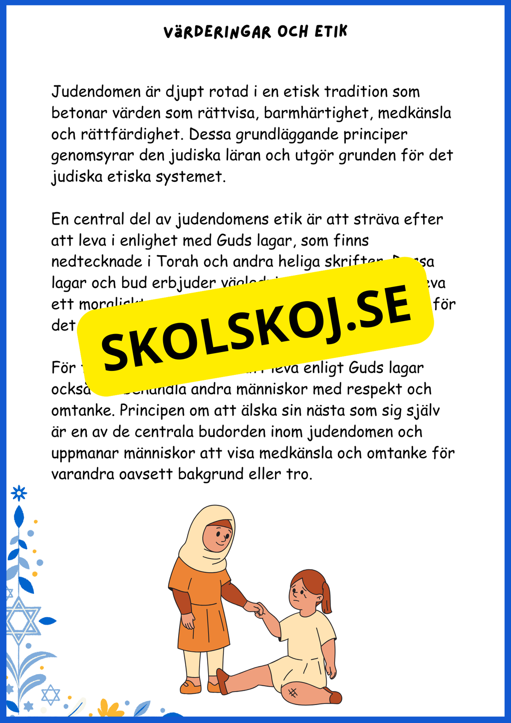 Judendomen - Tro, historia och traditioner