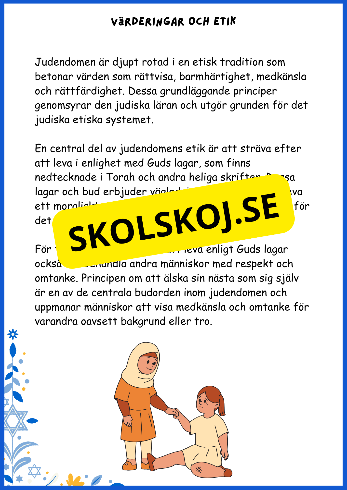 Judendomen - Tro, historia och traditioner