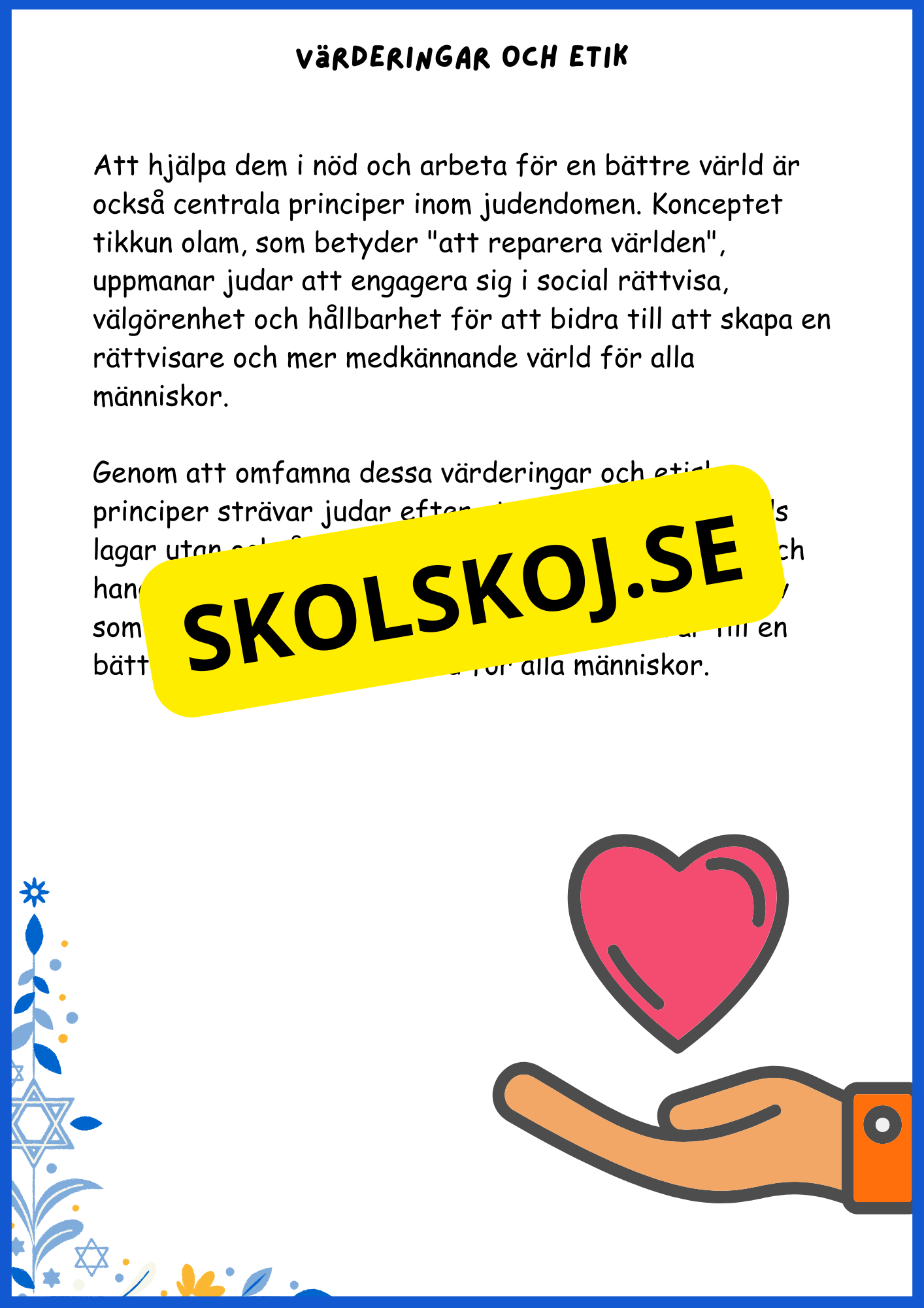 Judendomen - Tro, historia och traditioner