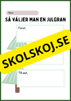 Julens skrivuppgifter