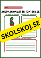 Julens skrivuppgifter