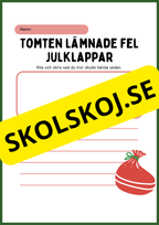 Julens skrivuppgifter