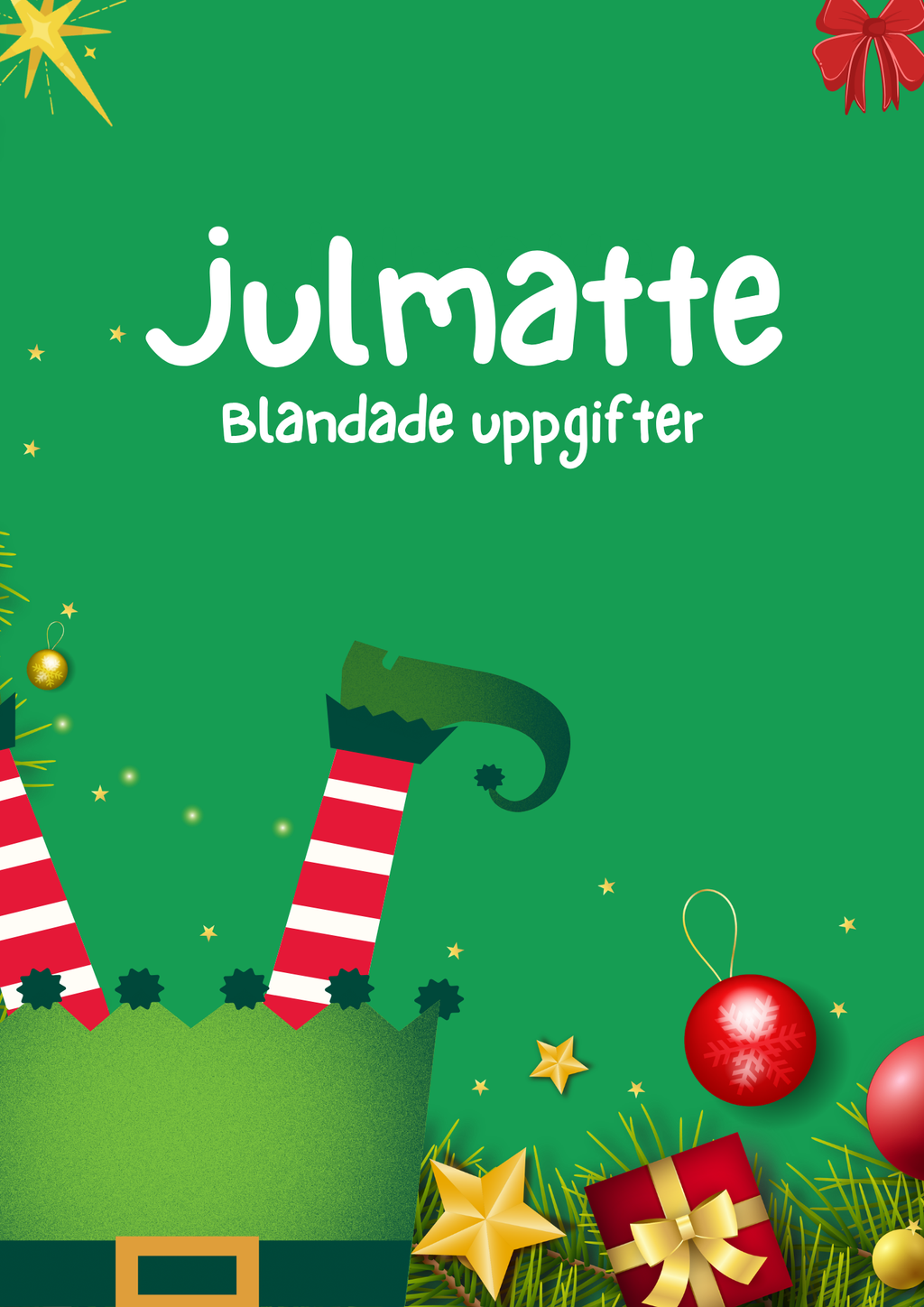 Julmatte - Förskoleklass - Årskurs 1