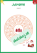 Julmatte - Förskoleklass - Årskurs 1