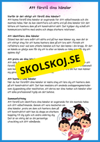Känslor: Hur du som barn kan förstå och hantera dina känslor