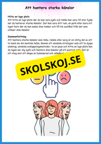 Känslor: Hur du som barn kan förstå och hantera dina känslor